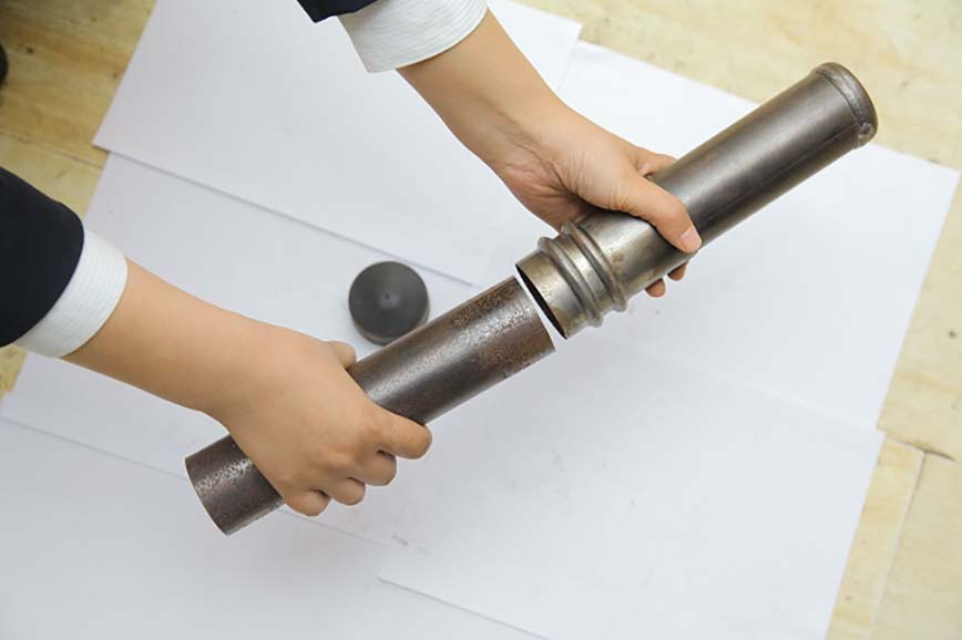 常規生產TP110T鋼級注漿管鋼種是29CrMo44和26CrMo4